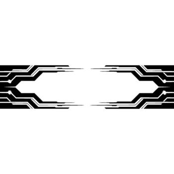 Abstract Tech Circuit Board On Gray Background vector