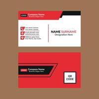 Modern Business Card Layout. Dynamic Template Display for Promotion. vector