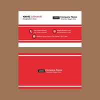 Modern Business Card Layout. Innovative Template Display for Promotion. vector