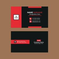 Modern Business Card Layout. Luxurious Layout Display for Promotion. vector