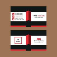 Modern Business Card Layout. Trendy Layout Display for Promotion. vector