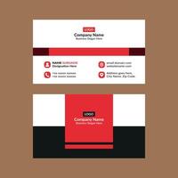 Modern Business Card Template. Creative Template Display for Promotional Campaign. vector