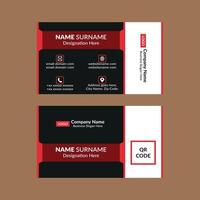 Modern Business Card Template. Abstract Template Display for Promotional Campaign. vector