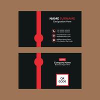 Modern Business Card Template. Creative Layout Display for Promotional Campaign. vector