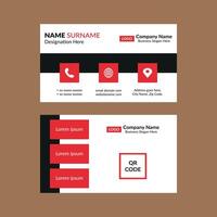 Modern Business Card Template. Artistic Template Display for Promotional Campaign. vector