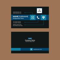 Modern Business Card Template. Elegant Template Display for Promotional Campaign. vector