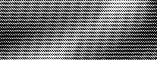 Halftone dot gradient background black and white vector
