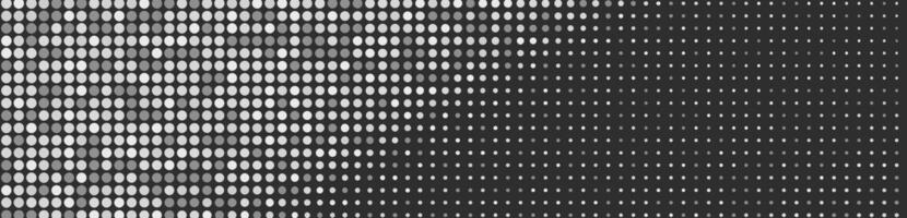 Digital technology dots background black white vector