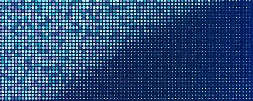 Digital technology dotted background vector