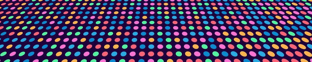 Dots background colorful style for event decoration vector
