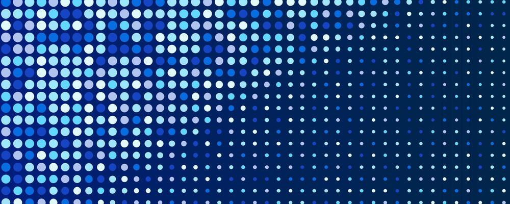 Technology digital dotted blue background