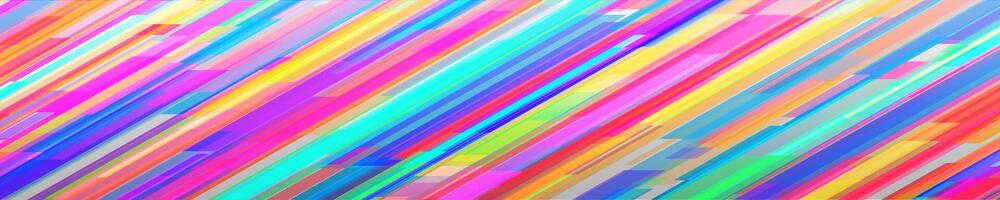 Abstract background summer fun bright colorful line vector