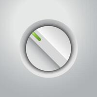 Button circle minimalist for decoration vector