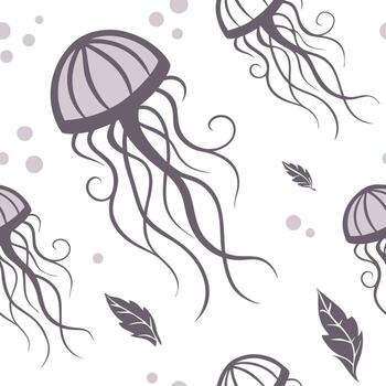 Soft abstract smoke curls in form, muted lavender and gray on white vector