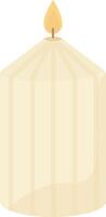 Tall Hexagon Candle vector