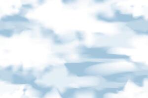 seamless pattern realistic white cloud vector
