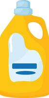 Yellow Detergent Bottle vector
