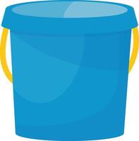 Blue Cleaning Bucket vector