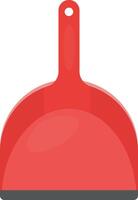 Red Dustpan Set vector