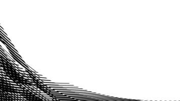 Abstract geometric seamless pattern with wave fading lines, tracks, halftone stripes. Extreme sport style illustration, urban art. Trendy monochrome graphic texture. Best pattern background vector
