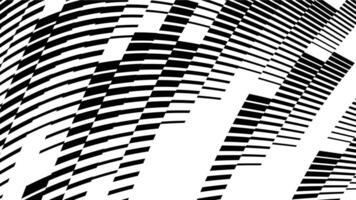 Abstract geometric seamless pattern with wave fading lines, tracks, halftone stripes. Extreme sport style illustration, urban art. Trendy monochrome graphic texture. Best pattern vector