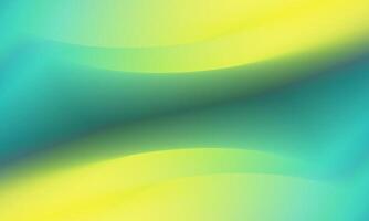Abstract Dynamic Gradient Background. Soft Green and Yellow Fluid Color Gradient. Design Template For ads, Banner, Poster, Cover, Web, Brochure, Wallpaper, and flyer. vector