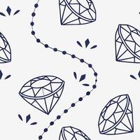 A seamless style, Glittering Crystal Fragments vector