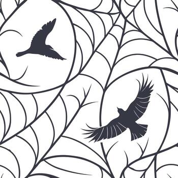 A seamless style, Broken Line Mesh - Intersecting thin line segments in random, jagged patterns vector