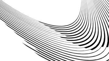 a black and white image of a curved line backdrop vector