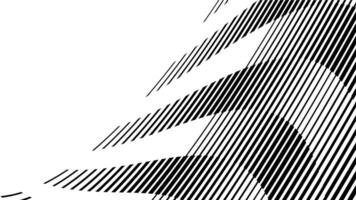 abstract lines of black and white lines background vector