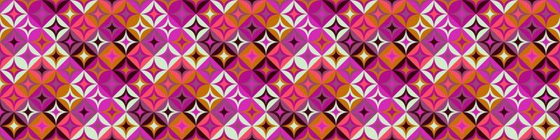 Multicolored mosaic pattern background - colorful wide abstract design vector
