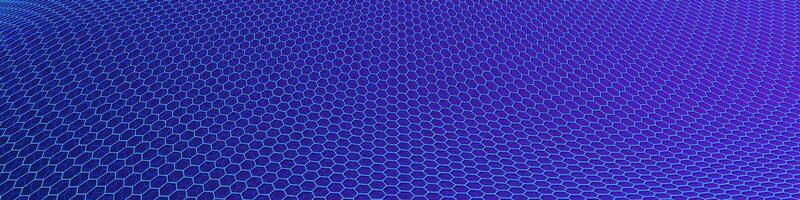 Hexagonal background modern line style vector