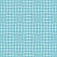 Ornamental seamless pattern with abstract shapes on blue background vector