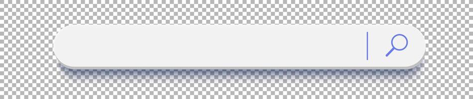 3d search bar Internet browser engine on background vector