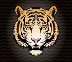 The echo of the wild in the predator's gaze vector