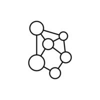 Icon a neural network vector