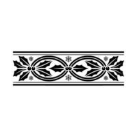 Christmas Holly Border , Minimalist, , Ornament vector