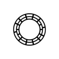Geometric Ring Simple, Modern, Minimalist vector