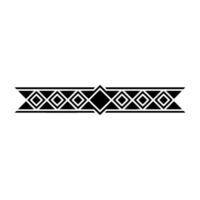 Geometric Border , Black White, Abstract Pattern vector
