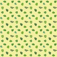 Green Monstera Leaf Tropical Pattern for Summer Design vector