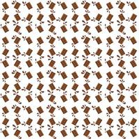 Seamless Pattern Chocolate Bars Background Design vector