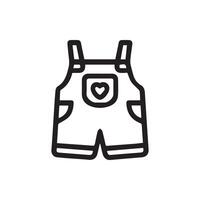 Charming Baby Overalls A Delightful Addition to Your Little Ones Wardrobe vector