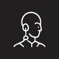 Abstract Human Figure Design Emphasizing Anatomy and Circulation Focus vector