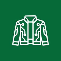Circuit Board Jacket Design A Futuristic Style Fashion Statement vector