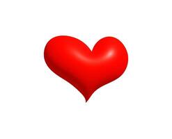 Woozy Love Heart Icon for Valentines Day, funny romantic emoji, cute love message, digital greeting, emotional sticker, flirty card, couple chat and sweetheart decoration. Illustration. vector