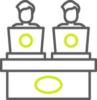 Coworking Polished App Object vector