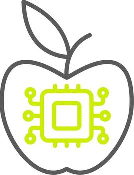 Artificial Intelligence Smart UI Module vector