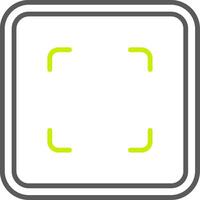 Expand Responsive Grid Visual vector