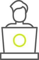 Freelancer Elegant Tech Badge vector