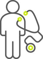 Regular Checkup Neutral Icon Unit vector